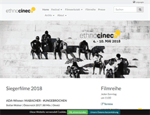 Tablet Screenshot of ethnocineca.at